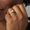 Thumbnail Image 1 of Previously Owned - Celebration Ideal 1/2 CT. Princess-Cut Diamond Solitaire Engagement Ring in 14K White Gold (I/I1)