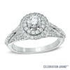 Thumbnail Image 1 of Previously Owned - Celebration Grand® 1 CT. T.W. Diamond Double Frame Engagement Ring in 14K White Gold (H-I/I1)