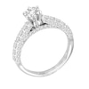 Thumbnail Image 2 of Previously Owned - 1-1/6 CT. T.W. Diamond Engagement Ring in 14K White Gold