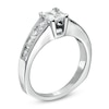 Thumbnail Image 1 of Previously Owned - 1-1/2 CT. T.W. Princess-Cut Diamond Channel Shank Engagement Ring in 14K White Gold