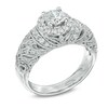 Thumbnail Image 2 of Previously Owned - 1 CT. T.W. Diamond Vintage-Style Frame Engagement Ring in 14K White Gold
