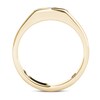 Thumbnail Image 3 of Previously Owned - Men's 1/2 CT. T.W. Diamond Three Stone Wedding Band in 14K Gold