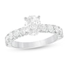Thumbnail Image 1 of Previously Owned - 2 CT. T.W. Oval Diamond Engagement Ring in 14K White Gold