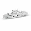 Thumbnail Image 0 of Previously Owned - 1/2 CT. T.W. Princess-Cut Diamond Engagement Ring in 14K White Gold