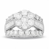 Thumbnail Image 1 of Previously Owned - 4 CT. T.W. Diamond Cluster Wedding Ring in 14K White Gold