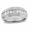 Thumbnail Image 1 of Previously Owned - 1 CT. T.W. Diamond Milgrain Band in 14K White Gold