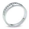 Thumbnail Image 2 of Previously Owned - 1/4 CT. T.W. Channel Set Diamond Wedding Band in 14K White Gold