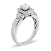 Thumbnail Image 1 of Previously Owned - 5/8 CT. T.W. Princess-Cut Diamond Frame Engagement Ring in 10K White Gold