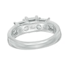 Thumbnail Image 2 of Previously Owned - 2-1/4 CT. T.W. Princess-Cut Diamond Past Present Future® Bridal Set in 14K White Gold