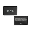 Thumbnail Image 2 of Previously Owned - Vera Wang Love Collection Men's 1/20 CT. Black Diamond Solitaire Wedding Band in 14K White Gold