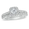 Thumbnail Image 0 of Previously Owned - Vera Wang Love Collection 1 CT. T.W. Diamond Frame Bridal Set in 14K White Gold