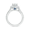 Thumbnail Image 3 of Previously Owned - Vera Wang Love Collection 1-3/4 CT. T.W. Pear Diamond Frame Engagement Ring in 14K White Gold (I/SI2)