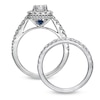 Thumbnail Image 2 of Previously Owned - Vera Wang Love Collection 2 CT. T.W. Princess-Cut Diamond Frame Bridal Set in 14K White Gold