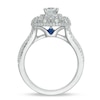 Thumbnail Image 2 of Previously Owned - Vera Wang Love Collection 1 CT. T.W. Diamond Triple Frame Engagement Ring in 14K White Gold
