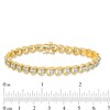 Thumbnail Image 4 of Previously Owned - 1/2 CT. T.W. Diamond Tennis Bracelet in 10K Gold