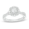 Thumbnail Image 0 of Previously Owned - Love's Destiny by Zales 1 CT. T.W. Diamond Frame Engagement Ring in 14K White Gold (I/I1)