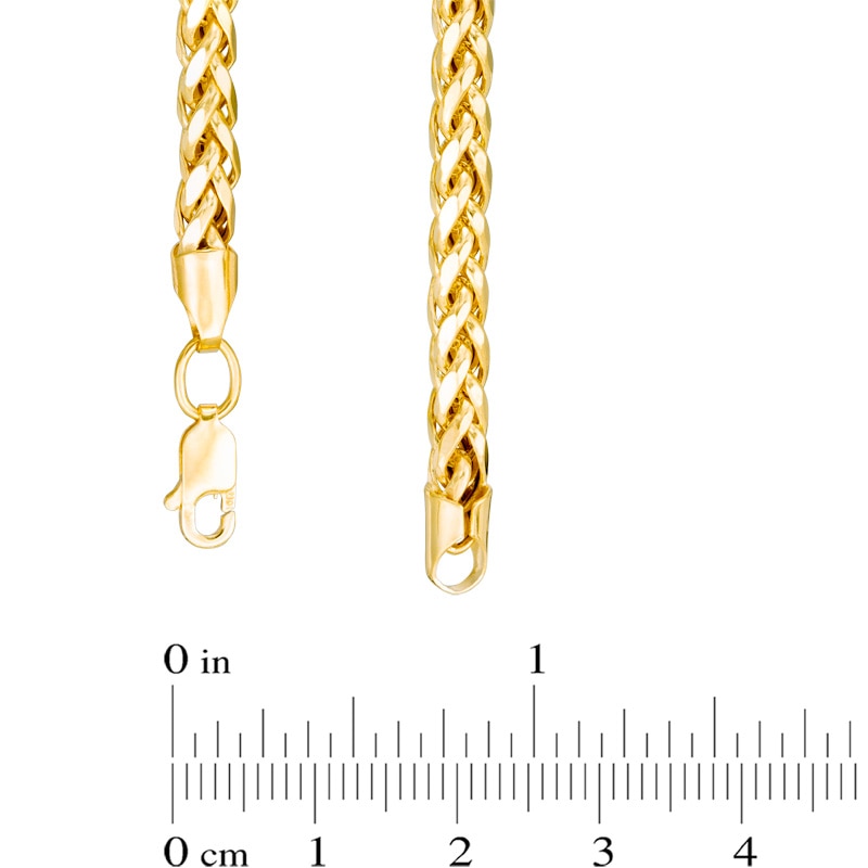 Ladies' 3.15mm Diamond-Cut Franco Snake Chain Necklace in 14K Gold