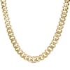Thumbnail Image 1 of Previously Owned - Made in Italy Men's 6.5mm Curb Chain Necklace in 10K Gold - 22"