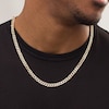 Thumbnail Image 2 of Previously Owned - Made in Italy Men's 6.5mm Curb Chain Necklace in 10K Gold - 22"