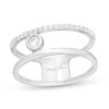Thumbnail Image 0 of Previously Owned - Marilyn Monroe™ Collection 1/5 CT. T.W. Diamond Ring in 10K White Gold