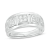 Thumbnail Image 1 of Previously Owned - 5/8 CT. T.W. Quad Multi-Diamond Five Stone Anniversary Band in 10K White Gold