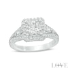 Thumbnail Image 0 of Previously Owned - Vera Wang Love Collection 1-3/4 CT. T.W. Diamond Frame Engagement Ring in 14K White Gold (I/SI2)