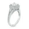 Thumbnail Image 2 of Previously Owned - Vera Wang Love Collection 1-3/4 CT. T.W. Diamond Frame Engagement Ring in 14K White Gold (I/SI2)