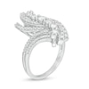 Thumbnail Image 2 of Previously Owned - Marilyn Monroe™ Collection 1 CT. T.W. Journey Diamond Bypass Ring in 10K White Gold
