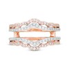 Thumbnail Image 3 of Previously Owned - 1/2 CT. T.W. Diamond Scallop Solitaire Enhancer in 14K Two-Tone Gold