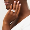 Thumbnail Image 2 of Previously Owned - 3 CT. T.W. Composite Diamond Channel Shank Engagement Ring in 14K White Gold