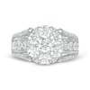 Thumbnail Image 4 of Previously Owned - 3 CT. T.W. Composite Diamond Channel Shank Engagement Ring in 14K White Gold