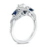 Thumbnail Image 2 of Previously Owned - Vera Wang Love Collection 3/4 CT. T.W. Diamond and  Sapphire Three Stone Ring in 14K White Gold