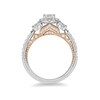Thumbnail Image 2 of Previously Owned - Enchanted Disney Jasmine 1 CT. T.W. Diamond Three Stone Engagement Ring in 14K White Gold