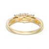 Thumbnail Image 3 of Previously Owned - 1 CT. T.W. Diamond Past Present Future® Engagement Ring in 10K Gold