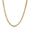 Thumbnail Image 1 of Previously Owned - 035 Gauge Diamond-Cut Glitter Rope Chain Necklace in 10K Gold - 22"