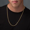 Thumbnail Image 2 of Previously Owned - Men's 3.15mm Diamond-Cut Franco Snake Chain Necklace in 14K Gold - 24"