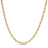 Thumbnail Image 1 of Previously Owned - Men's 3.85mm Diamond-Cut Glitter Rope Chain Necklace in 10K Gold - 24"