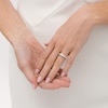 Thumbnail Image 2 of Previously Owned - 1 CT. T.W. Diamond Past Present Future® Engagement Ring in 10K White Gold