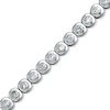 Thumbnail Image 1 of Previously Owned - 1 CT. T.W. Diamond Round Tennis Bracelet in 10K White Gold
