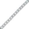 Thumbnail Image 1 of Previously Owned - 1 CT. T.W. Diamond Tennis Bracelet in 10K White Gold