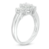 Thumbnail Image 2 of Previously Owned - 1-1/2 CT. T.W. Princess-Cut Diamond Three Stone Engagement Ring in 14K White Gold