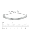 Thumbnail Image 2 of Previously Owned - 1 CT. T.W. Diamond Tennis Bolo Bracelet in 10K White Gold - 9.5"
