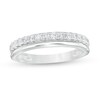 Thumbnail Image 0 of Previously Owned - 3/8 CT. T.W. Diamond Double-Row Band in 10K White Gold