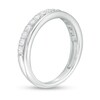 Thumbnail Image 2 of Previously Owned - 3/8 CT. T.W. Diamond Double-Row Band in 10K White Gold