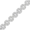 Thumbnail Image 0 of Previously Owned - 7 CT. T.W. Diamond Tennis Bracelet in 10K White Gold - 7.5"