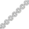 Thumbnail Image 1 of Previously Owned - 7 CT. T.W. Diamond Tennis Bracelet in 10K White Gold - 7.5"