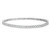 Thumbnail Image 1 of Previously Owned - 1 CT. T.W. Diamond Bangle in 10K White Gold - 7.5"