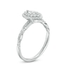 Thumbnail Image 1 of Previously Owned - 1/2 CT. T.W. Marquise Diamond Double Frame Vintage-Style Engagement Ring in 14K White Gold