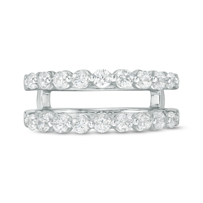 Main Image 2 of Previously Owned - 1 CT. T.W. Diamond Solitaire Enhancer in 14K White Gold