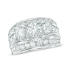 Thumbnail Image 1 of Previously Owned - 4 CT. T.W. Diamond Past Present Future® Ring in 14K White Gold